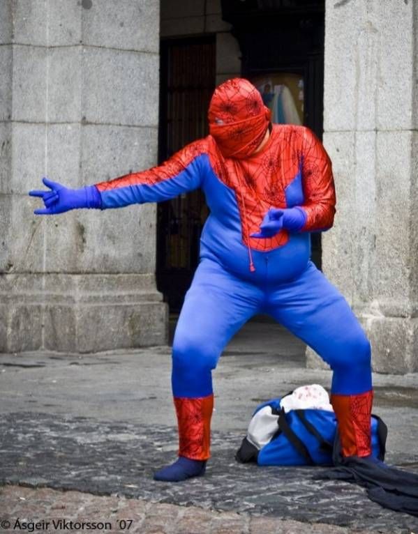 funny spiderman