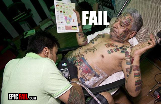 Published July 26 2011 at 533 346 in Tattoos Fails n Funnies